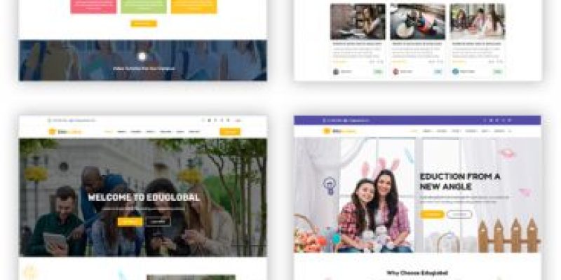 Education LMS and Courses HTML Template for Educational Site – Eduglobal