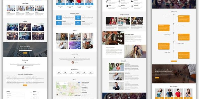 EVENT – Multipurpose Responsive HTML Landing Page