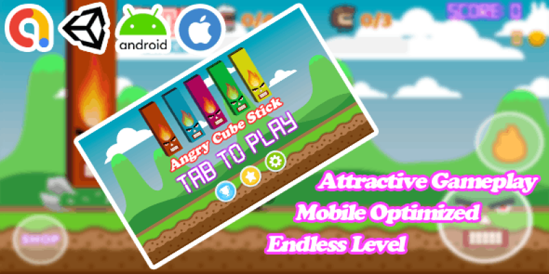 Attractive Bundle 5 Unity Casual Game (Admob – Ready to Publish)