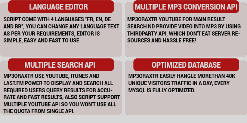 Mp3OraXtr – PHP Mp3 Search Engine