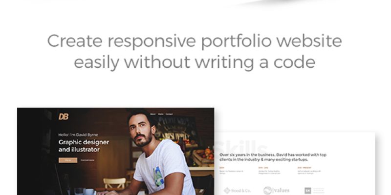 Portfolius – Responsive Multipurpose Portfolio Muse Template