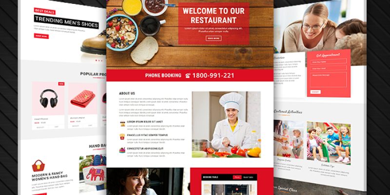 Grand – Lead Generating HTML Landing Pages
