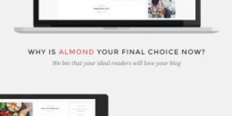 Almond – Inspiring Blog WordPress Theme