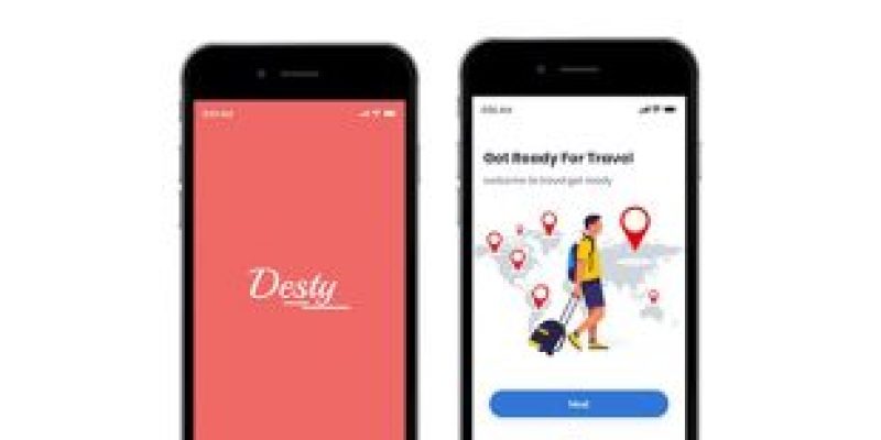 Desty – Travel App UI Kit