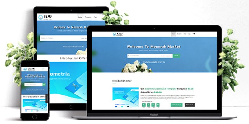 MenorahMarket – Multi Vendor Digital Goods Market Place Script