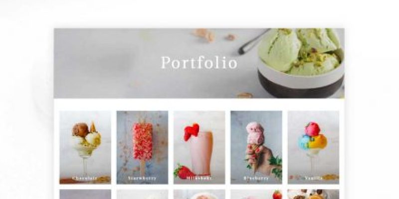 Eis – Ice Cream Shop WordPress Theme