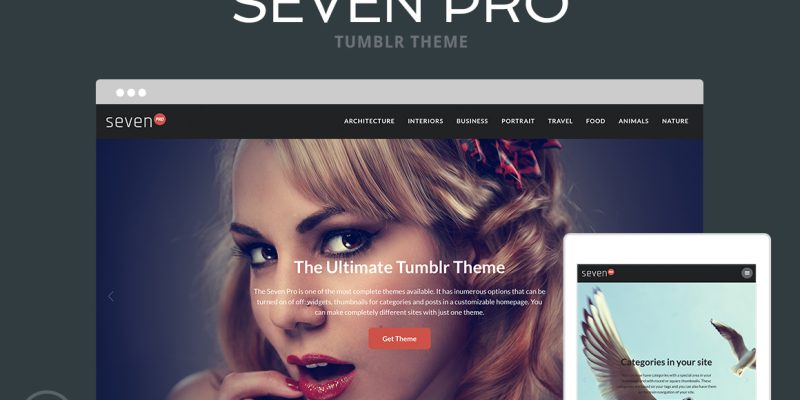 Seven Pro Tumblr Theme