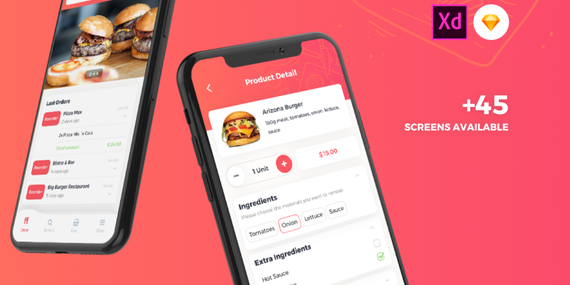 Salt – Food Order App UI Kit