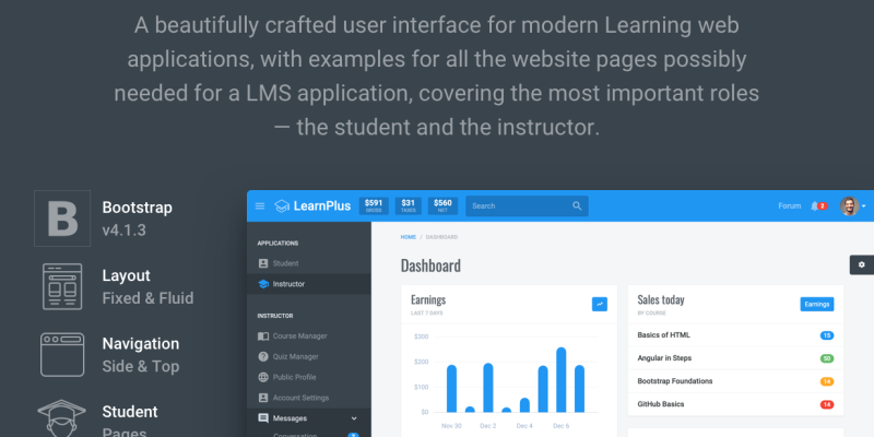 LearnPlus – Learning Management Application