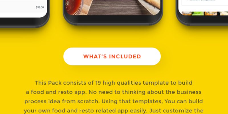 FoodRest – Food & Resto UI KIT for Sketch
