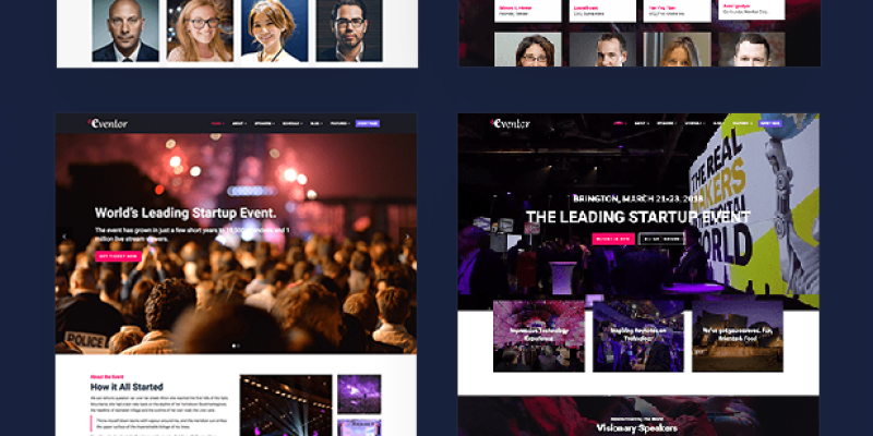 Eventor – Conference & Event Joomla Template