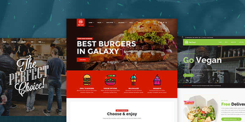 Fast Food WordPress Theme