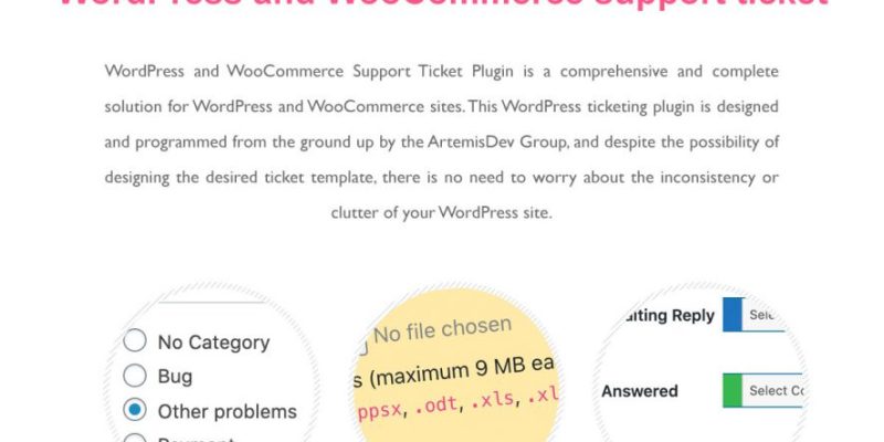 WordPress Support Tickets