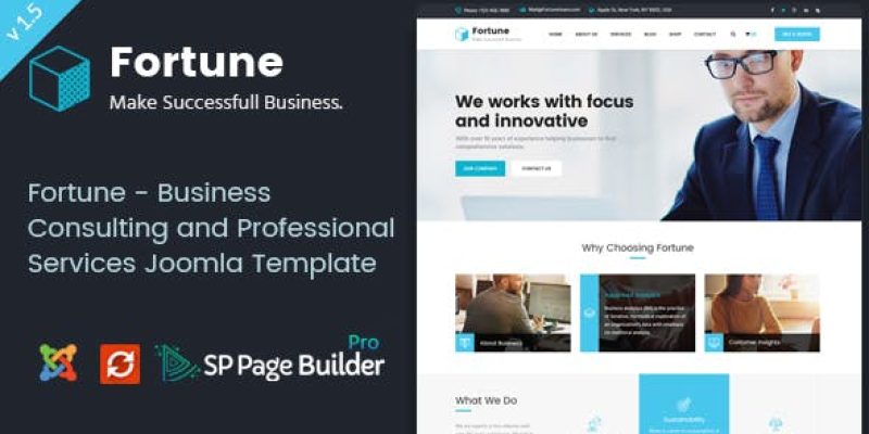The Experts – Business Consulting and Professional Services Joomla Theme