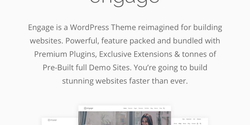 Engage – Responsive Multipurpose WordPress Theme