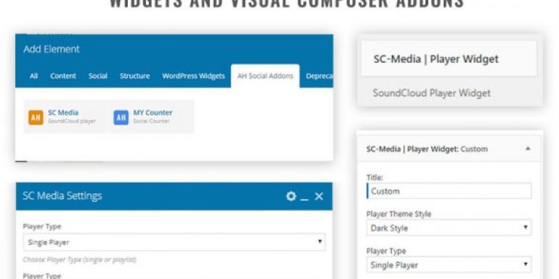 SC Media – SoundCloud Widgets and Visual Composer Addons