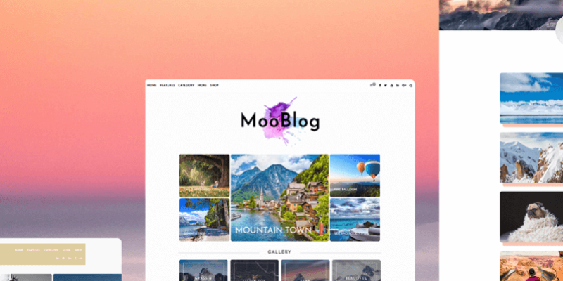 MooBlog –  Elegant Blog