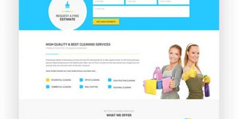 Max Cleaners & Movers – HTML Template