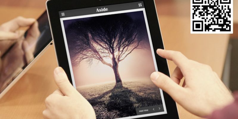 Aside – Photo Portfolio Sidebar WordPress Theme