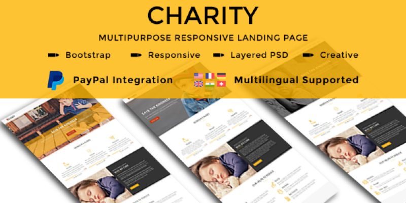 MATRIX – Multipurpose Responsive HTML Landing Pages