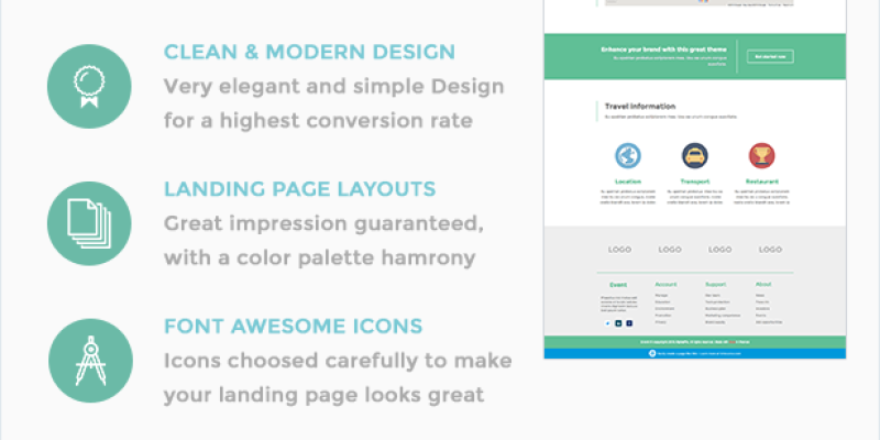 Event – HTML Landing Page Template