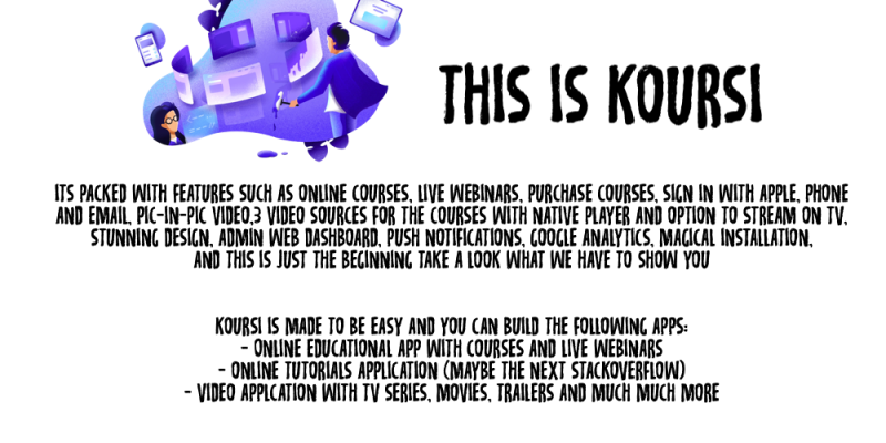 Koursi – Online Educational App