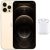 New Apple iPhone 12 Pro Max (256GB) – Gold with AirPods with Charging Case