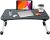 Tread Mall Laptop Bed Tray Table, Portable Standing Bed Desk, Foldable Lap Tablet Desk, Student Laptop Bed Table for Writing, Gaming on Bed Couch Sofa, Large Size, Black…