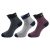 Adidas Original Flat Knit Ankle Cotton Socks – 3 Pairs (6N) (AD-0733) (Shadow Olive/Grey Mel/Cotton Mel)