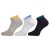 Adidas Men’s Low Cut Cotton Blend Socks (Pack Of 3) (AD-0281 Light Grey Mel/Anthra Mel/White_Multicolor)