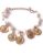 Latest Indian Stylist Laxmi Coin Gold Plated Pearl Bracelet