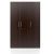 Latest Design Wooden Cupboard Wardrobe (Brown) For Clothes