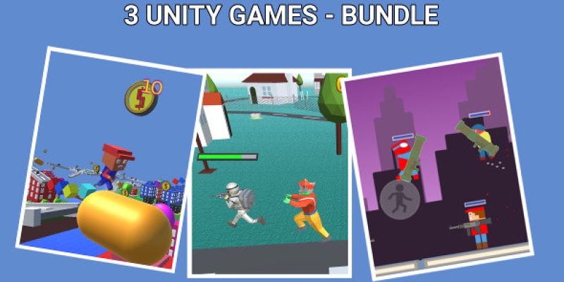 3 Unity Games – Bundle