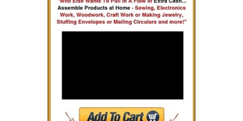 Assemble Products at Home – Over 250 Companies Listed!