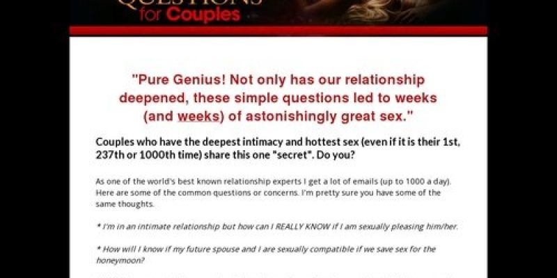 500 Intimate Questions For Couples – The Secret To Sizzling Sex