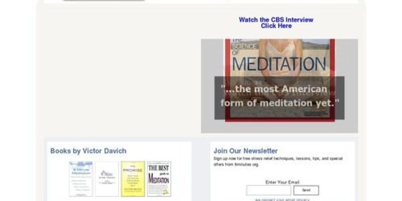 Stress Reduction: Natural Stress Relief with 8 Minute Meditation