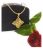 Gold Plated Brass Chain with locket For Women or Ladies