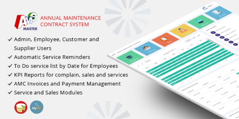 AMC Master – Annual Maintenance Contract Management System