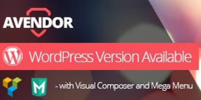 AVENDOR – Responsive Multi-purpose Joomla Template