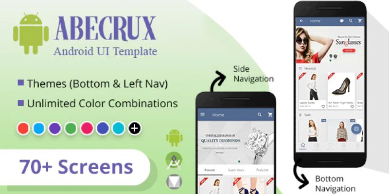 Abecrux – Native Android Ecommerce UI Template