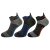 Adidas Men’s Low Cut Cotton Blend Socks (Pack Of 3) (AD-9229 Charcoal/Collegiate Navy/Black_Multicolor)