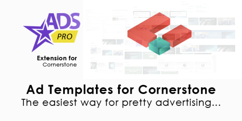 Ads Pro Cornerstone Extension – Ad Templates