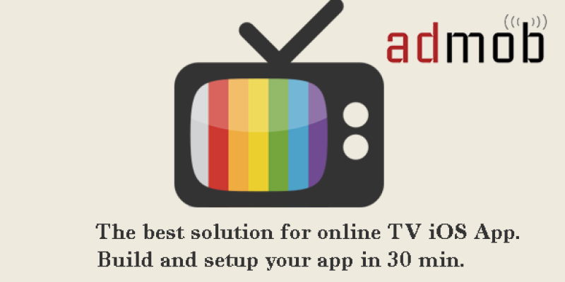AlbTV-Streaming TV for iPhone and iPad iOS8, Admob