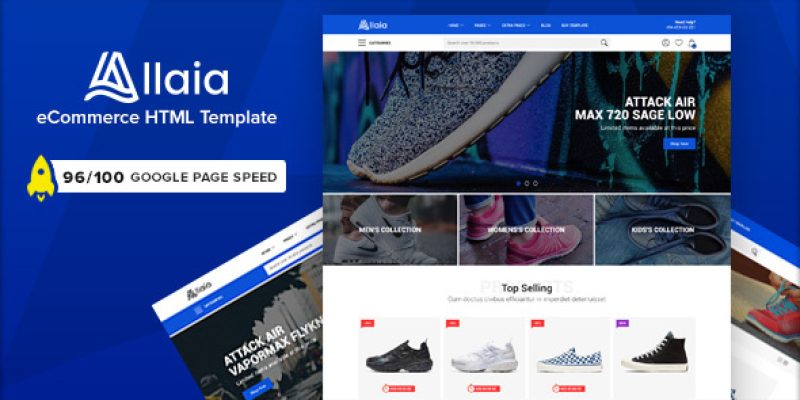 Allaia – eCommerce HTML Template