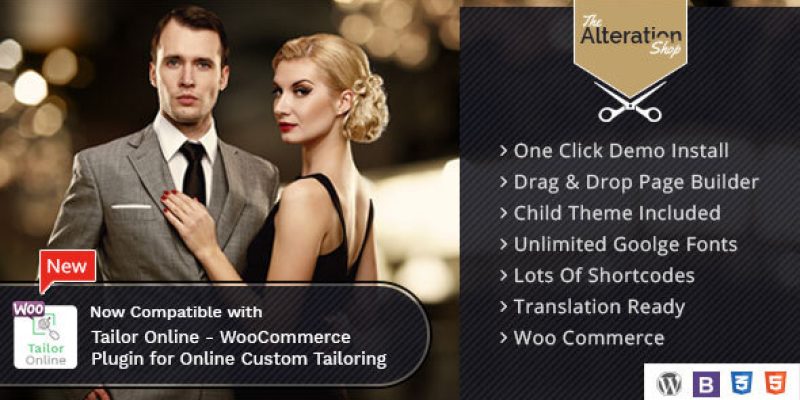 Alteration Shop – WordPress WooCommerce Theme for Tailors