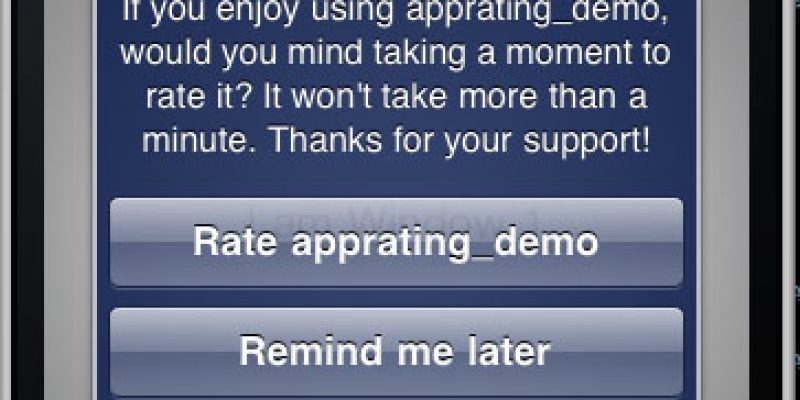 App Rating Module