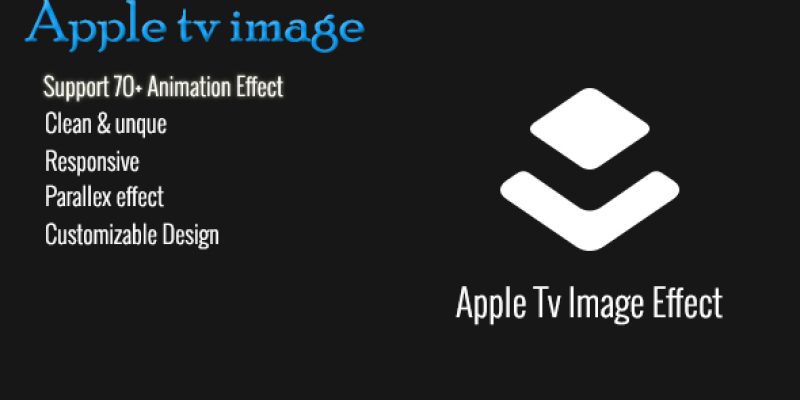 Apple Tv  Image Effect Extension