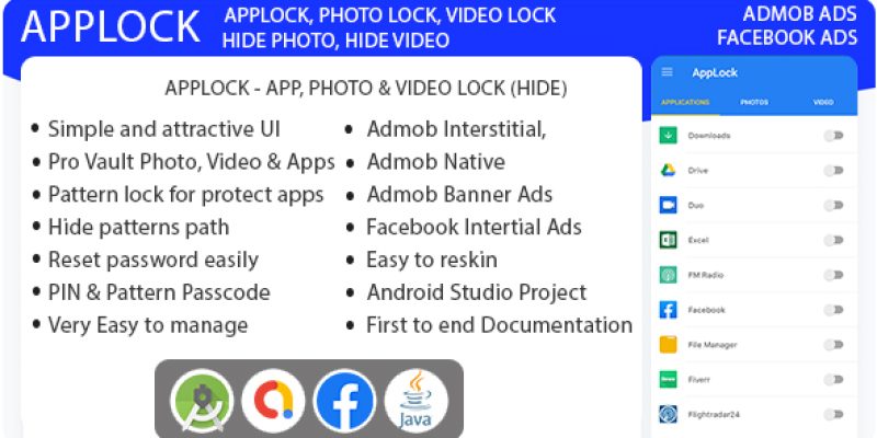 Applock – App, Photo & Video Lock