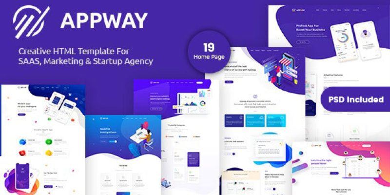 Appway – Saas & Startup HTML Template