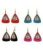 COMBO OF 4 Brass Multi Colour Earring For Women And Girl Stylish